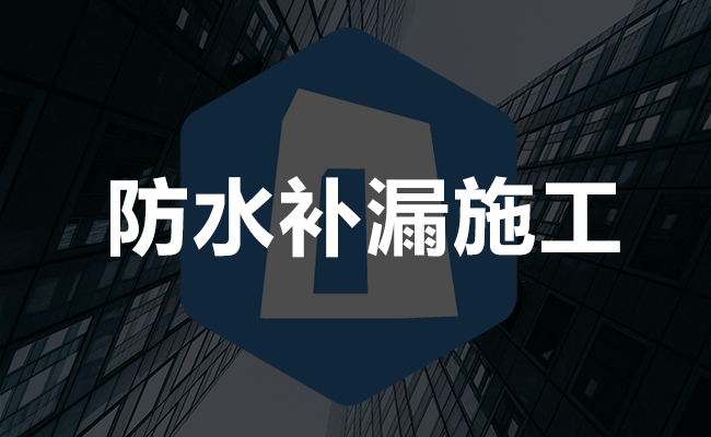 防水补漏施工